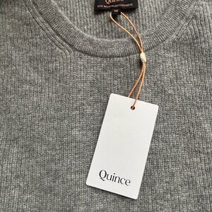 Quince Sweater Dress in Gray
